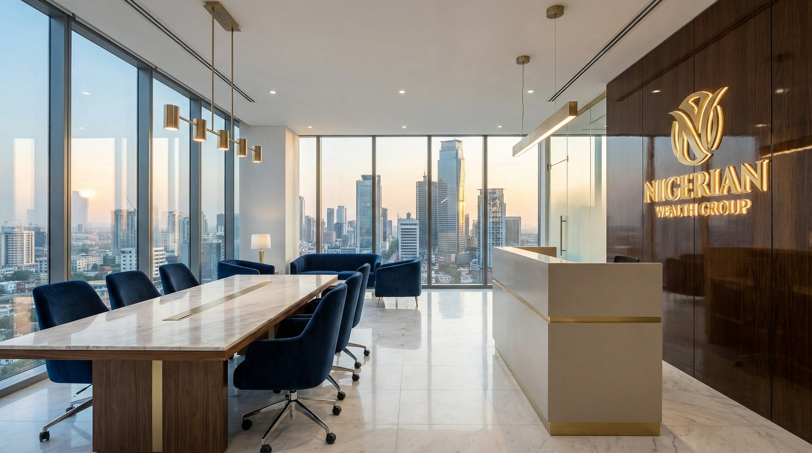 Premium wealth management office